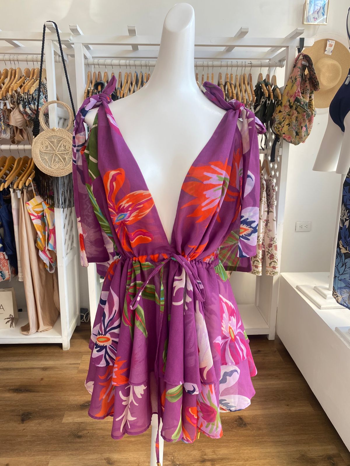 Vestido Corto Positano