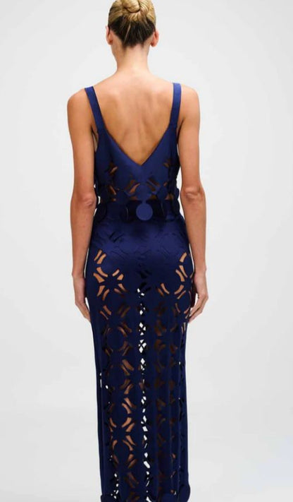 Falda Laser Bora Navy