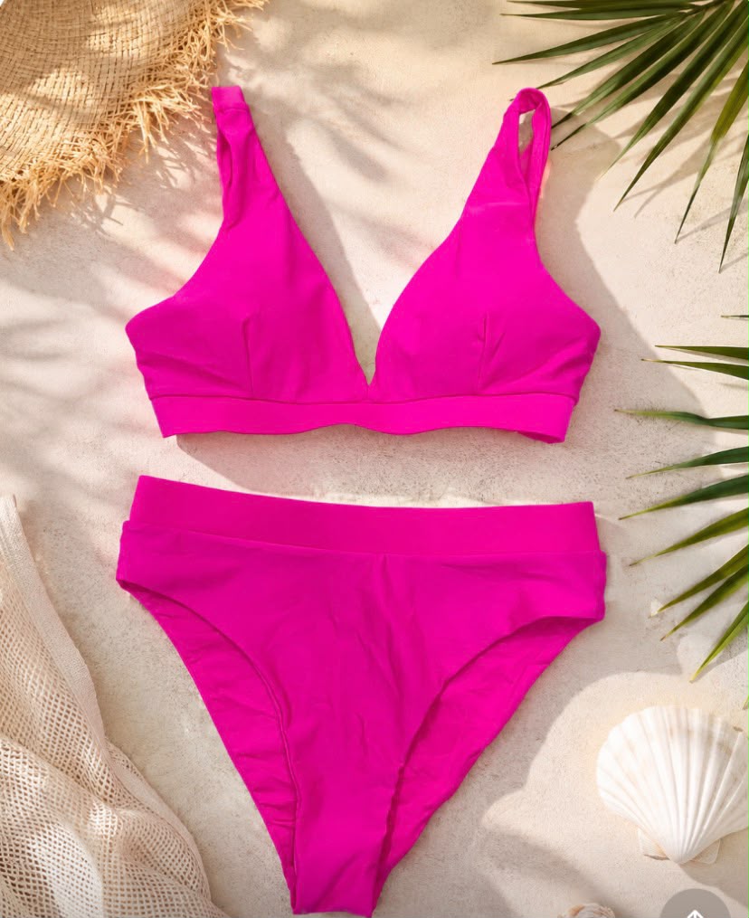 Top Halter Fucsia