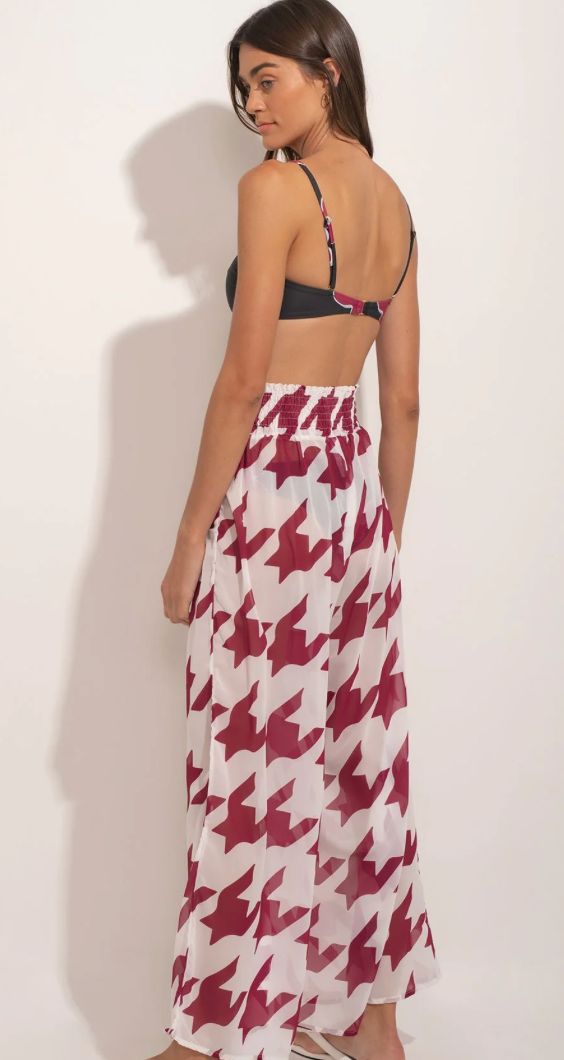 Pantalón The Vichy Muse Cherry Scrunchie