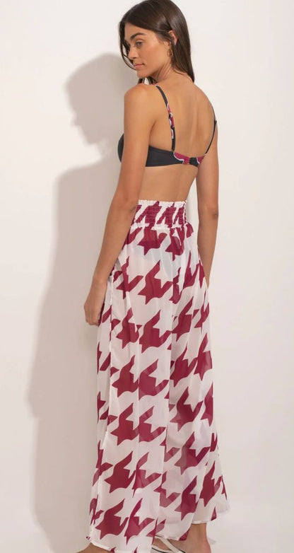 Pantalón The Vichy Muse Cherry Scrunchie