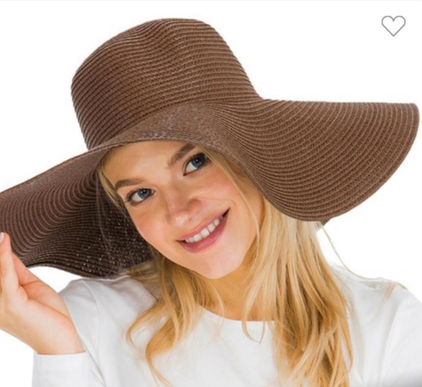 Sombrero de Ala Grande color café