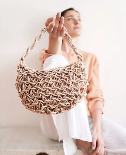 Bolsa Bohemia Rosa Gold