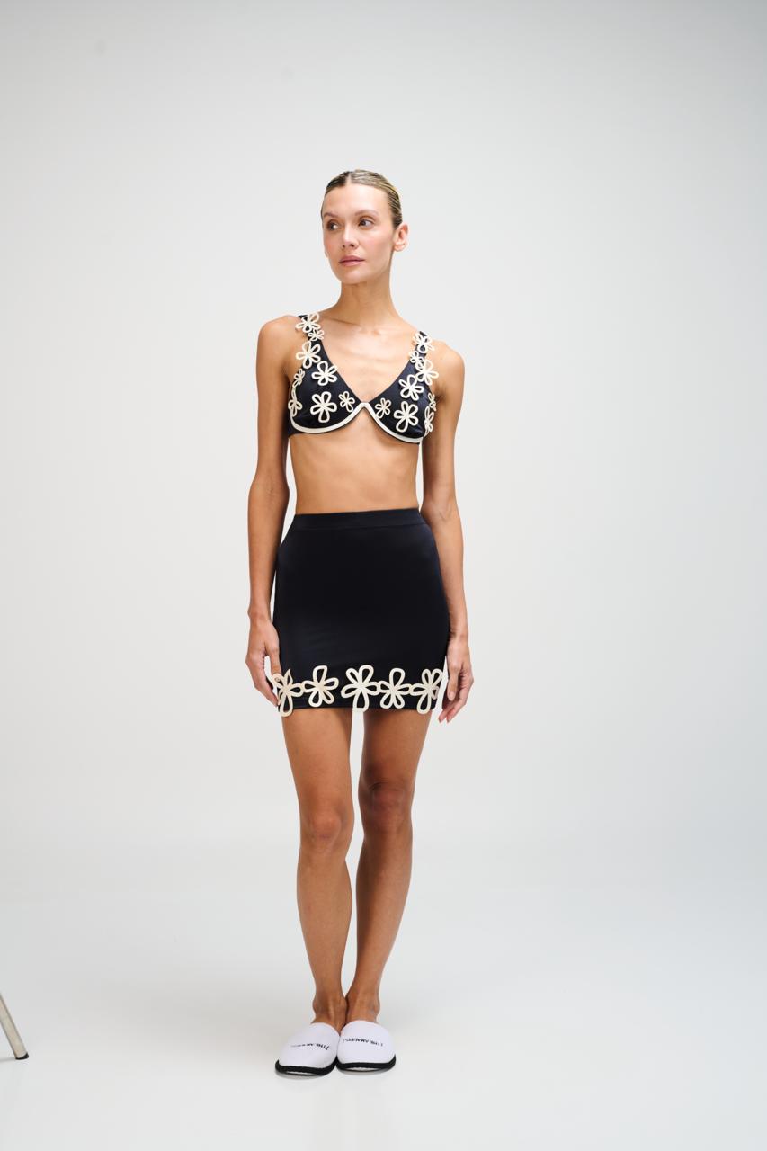 Falda Phoebe Skirt Black