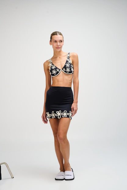 Falda Phoebe Skirt Black
